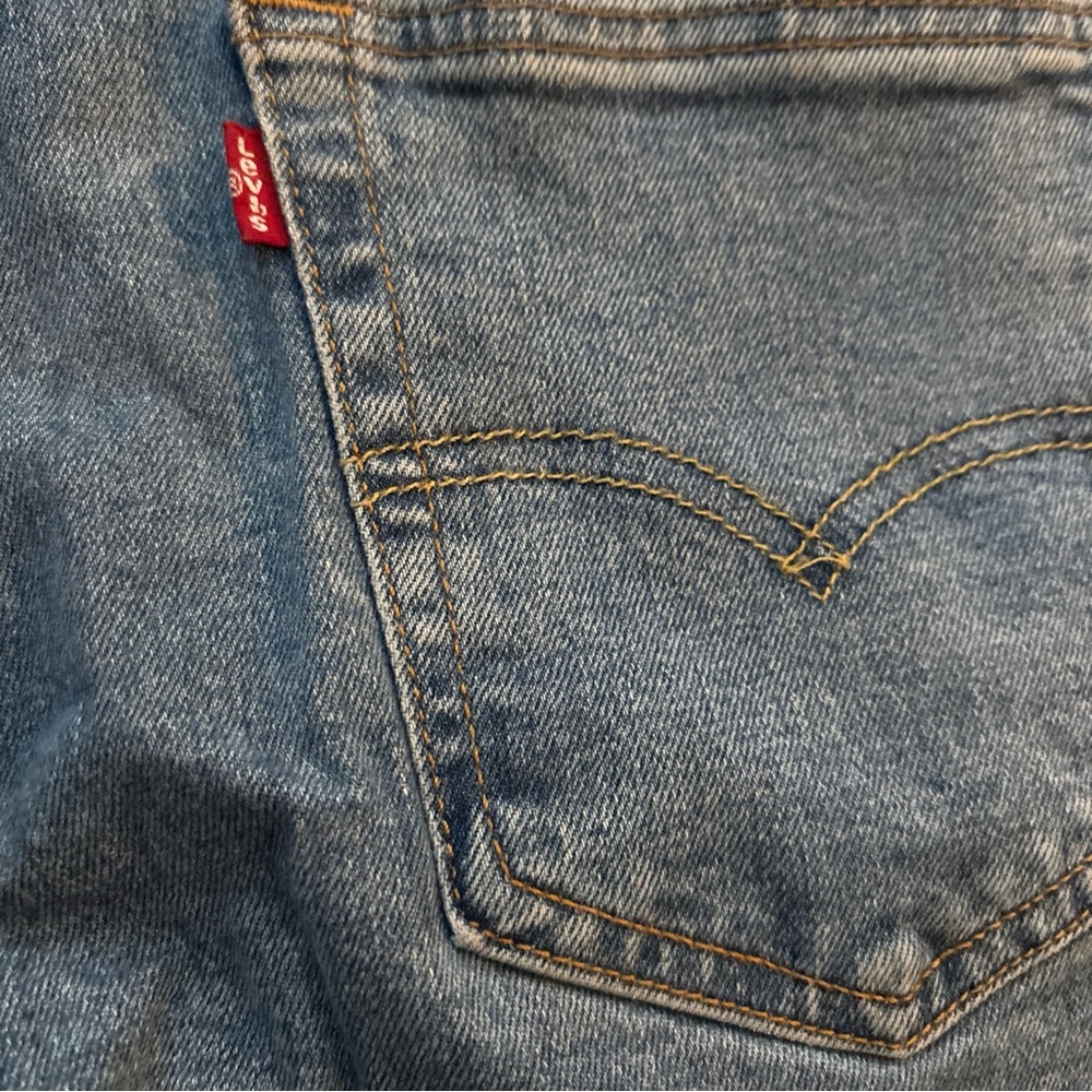 Levi's 32w x 34l Blue Denim 505 Jeans - Picture 8 of 10